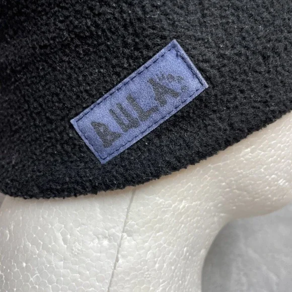 Kirkwood Bula Beanie Skull Cap Toque Adult OS Black Fleece‎ Snow Ski Snowboard - Picture 2 of 5